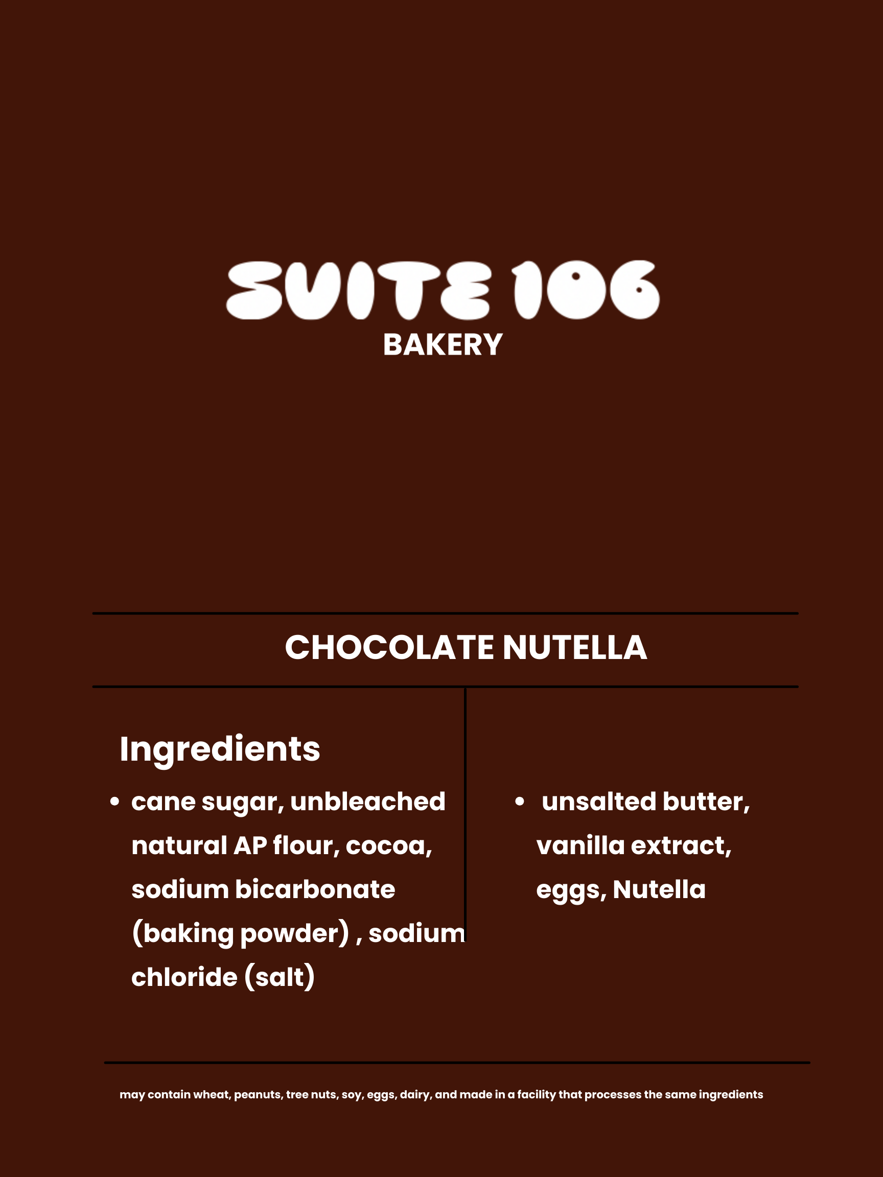 CHOCOLATE NUTELLA 4 PACK