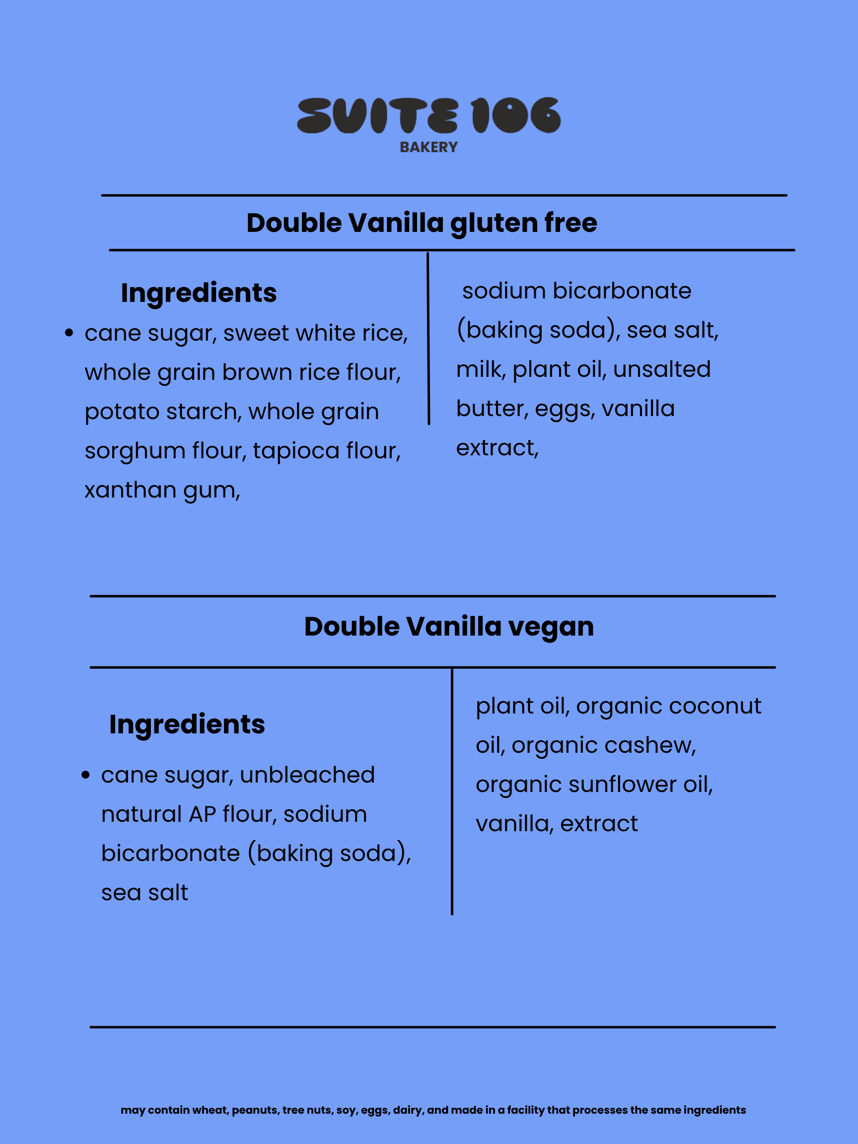DOUBLE VANILLA