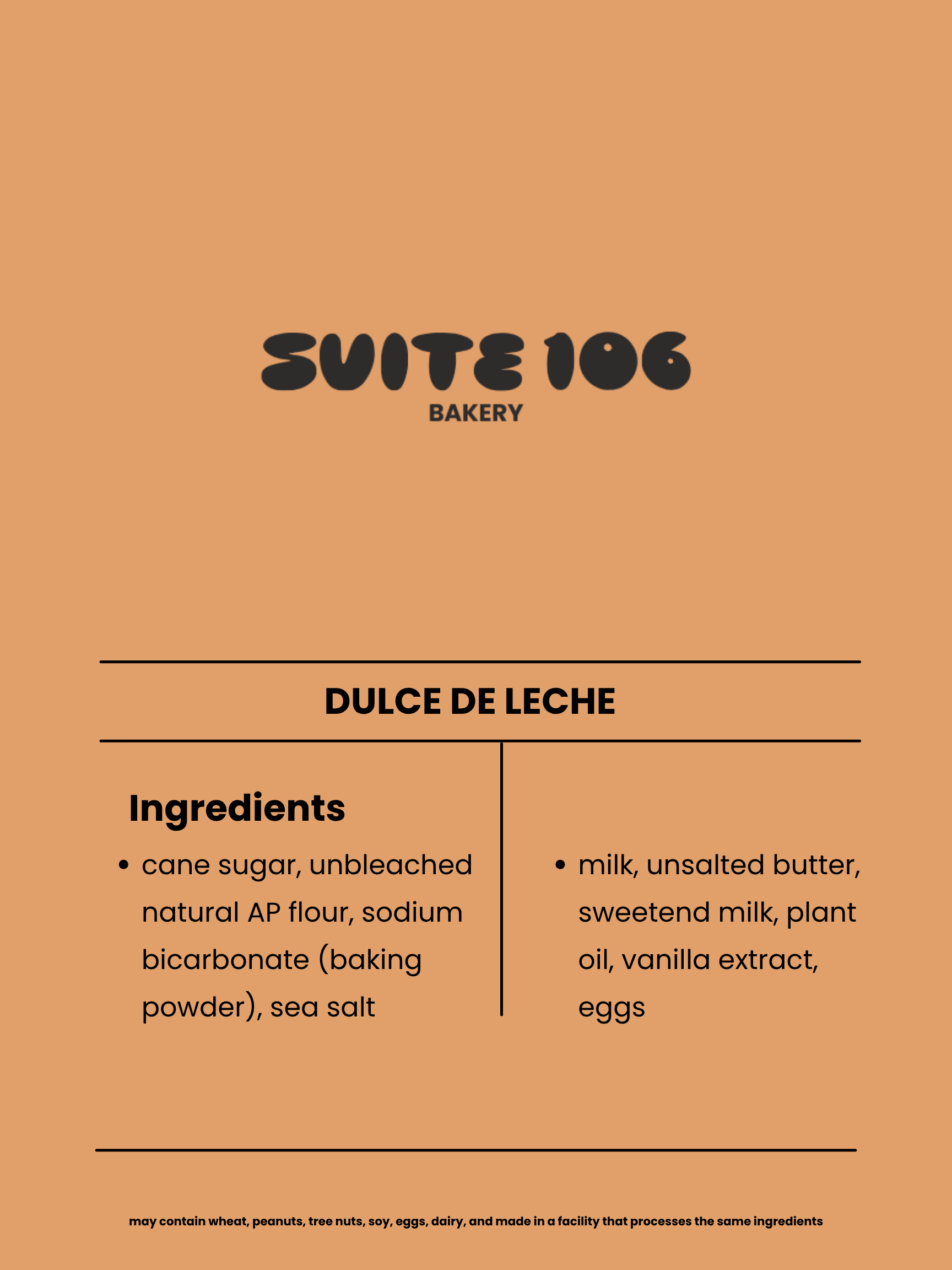 DULCE de LECHE