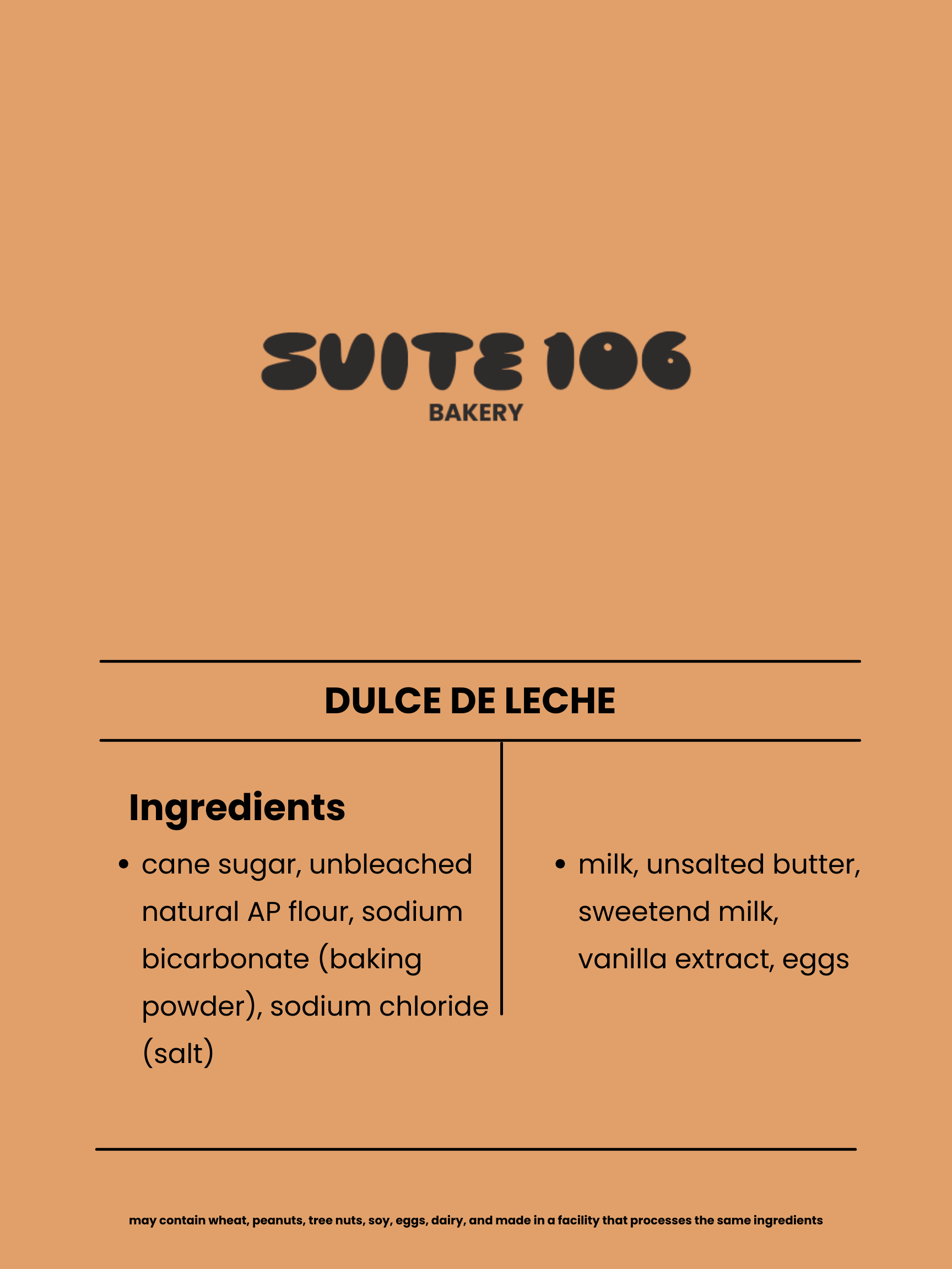 DULCE de LECHE